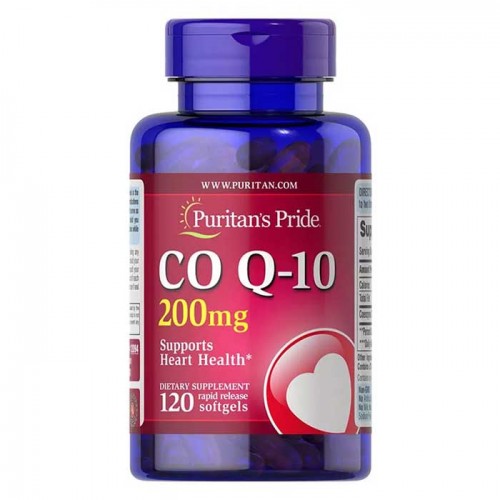 CO Q10 200 mg 120 Softgels - Puritan's Pride CO Q10 200 mg 120 Softgels - Puritan's Pride