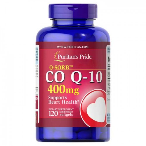CO Q10 400 mg 120 Softgels - Puritan's Pride CO Q10 400 mg 120 Softgels - Puritan's Pride