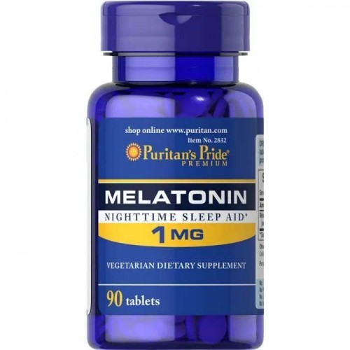 Melatonin 1mg 90 tabs - Puritan's Pride Melatonin 1mg 90 tabs - Puritan's Pride