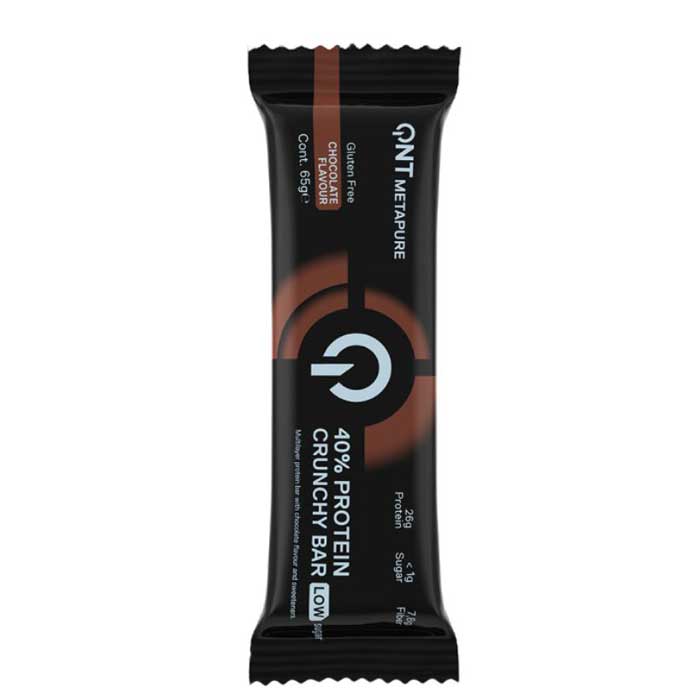 Metapure 40% Protein Crunchy Bar 65g - QNT