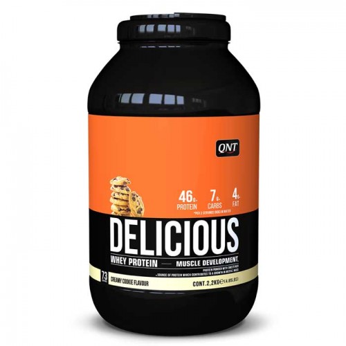 Delicious Whey Protein Powder 2200g - QNT Delicious Whey Protein Powder 2200g - QNT