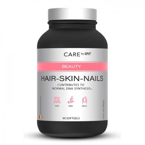Hair Skin Nails 90 softgels - Care by QNT Hair Skin Nails 90 softgels - Care by QNT