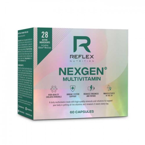 Nexgen Sports Multivitamin Vitality 60 κάψουλες - Reflex Nutrition / Πολυβιταμίνη Nexgen Sports Multivitamin Vitality 60 κάψουλες - Reflex Nutrition / Πολυβιταμίνη