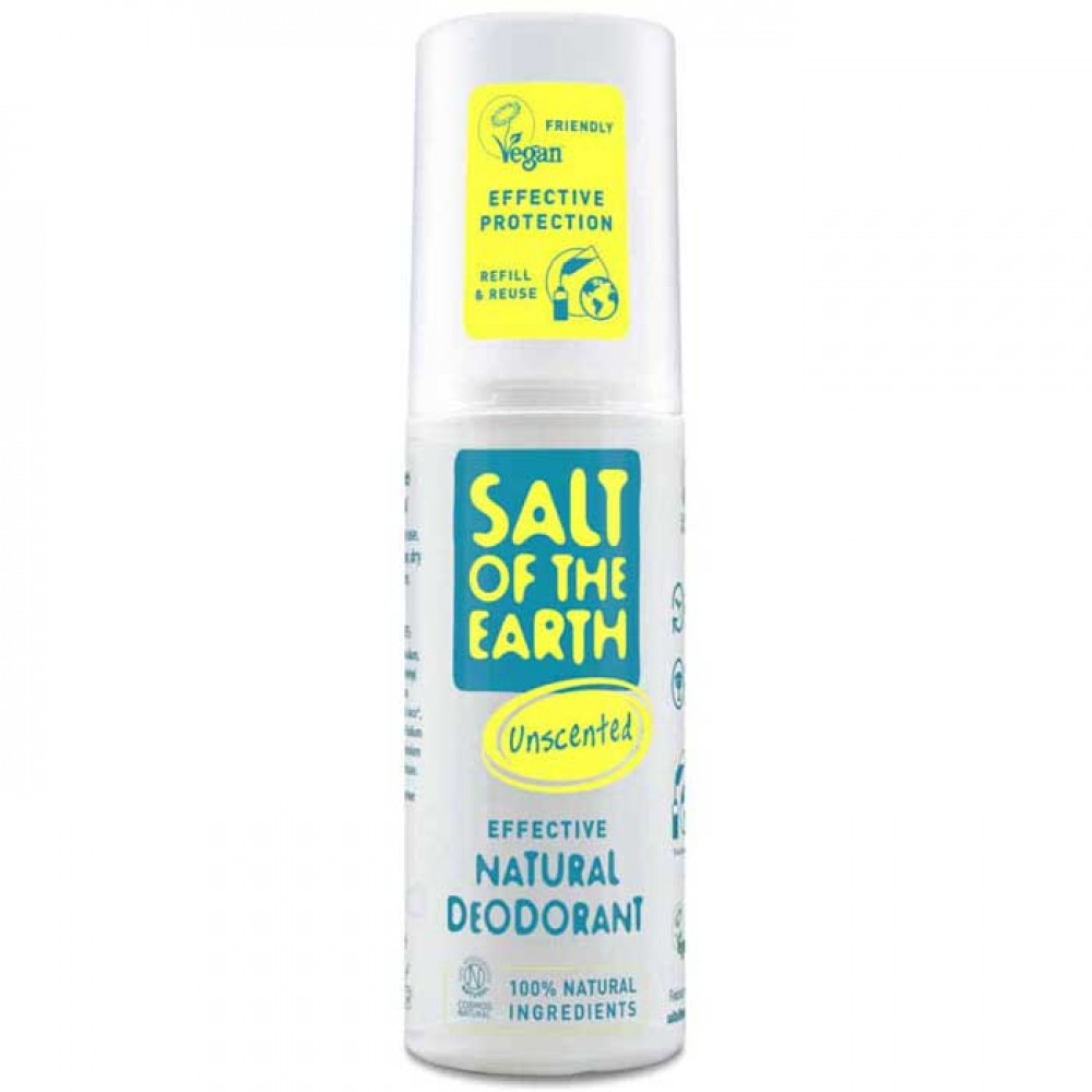 Vegan Unscented Spray 100ml - Salt of the Earth