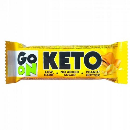 Go On Keto Bar 50g Peanut Butter Go On Keto Bar 50g Peanut Butter