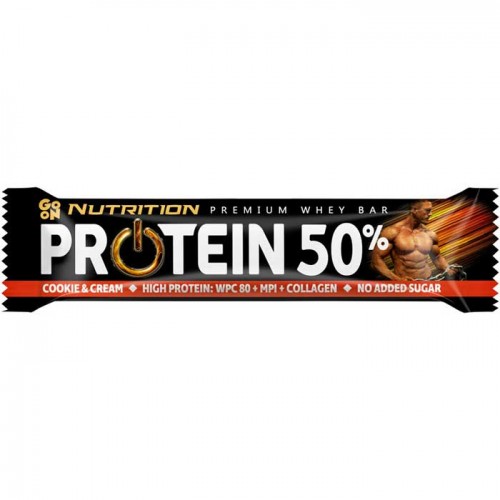 Go On Protein Bar 50% 40g - Sante / Cookie Cream Go On Protein Bar 50% 40g - Sante / Cookie Cream