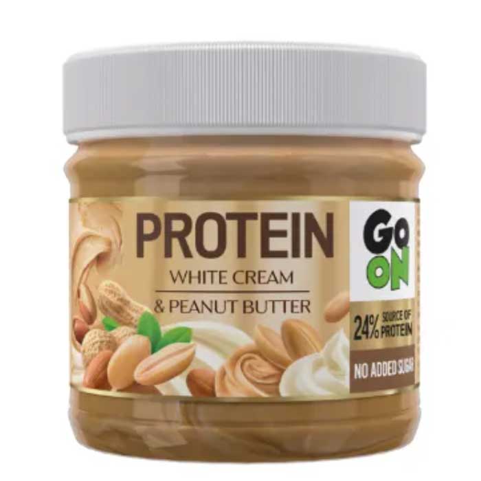 Protein Cream 180g White Cream & Peanut Butter - Go On