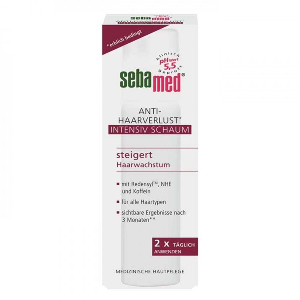 Anti-Hairloss Intensive Foam 70ml - Sebamed (German version Anti-Haarverlust)