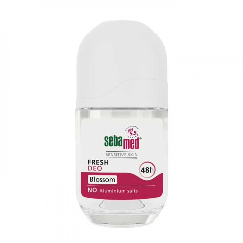 48h Fresh Deo Roll-On Blossom 50ml - Sebamed