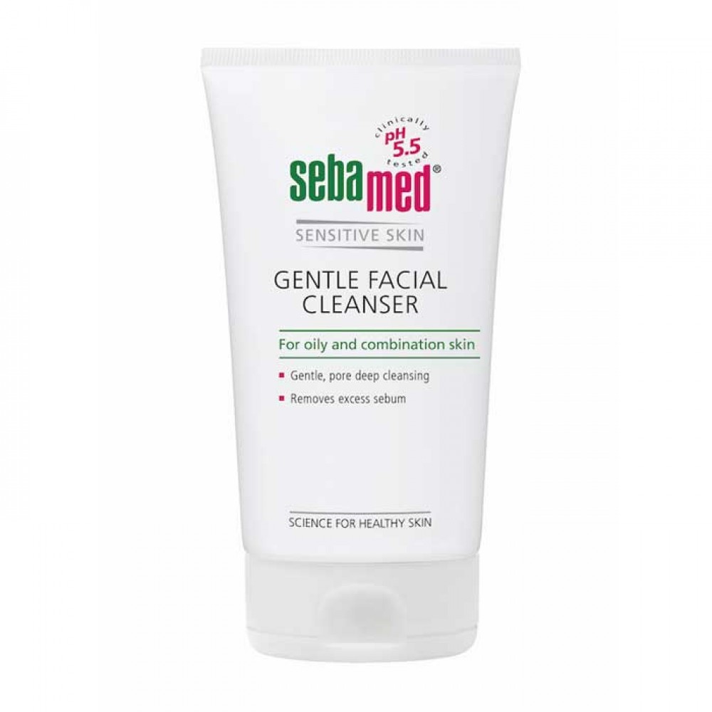 Gentle Facial Cleanser Gel for Oily skin 150ml - Sebamed