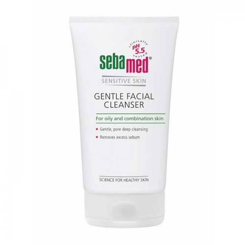 Gentle Facial Cleanser Gel for Oily skin 150ml - Sebamed 