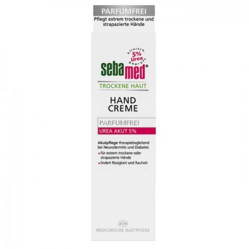 Hand Cream 5% Urea Parfumfrei 75ml - Sebamed / Κρέμα Χεριών με Ουρία