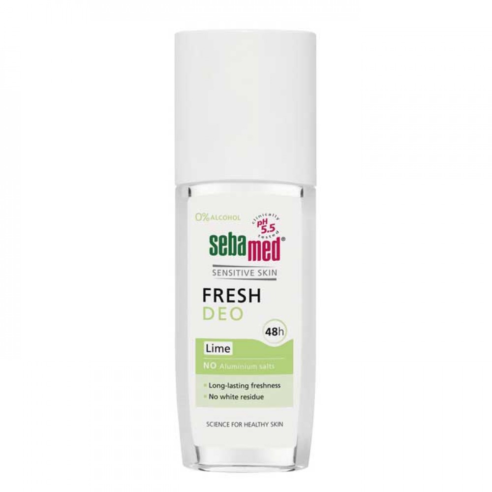 48h Deodorant Spray LIME 75ml - Sebamed