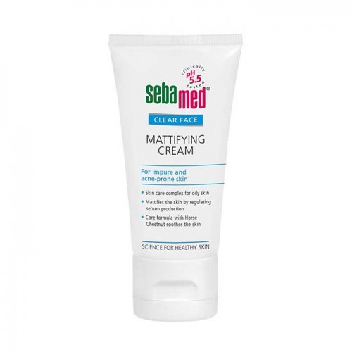 Clear Face Mattifying Cream 50ml - Sebamed / Mattierend