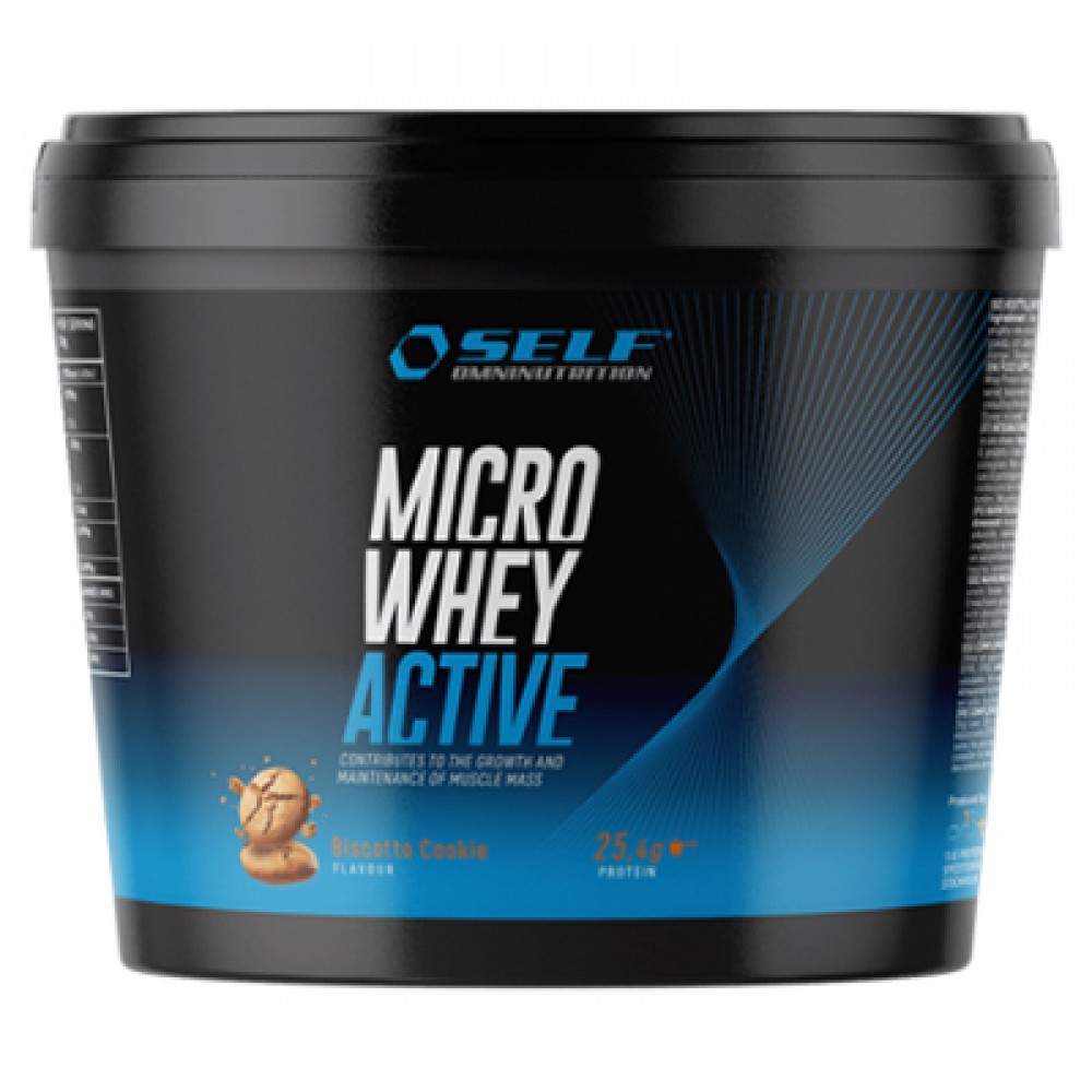 Micro Whey Active 1kg jar 84% protein - SELF