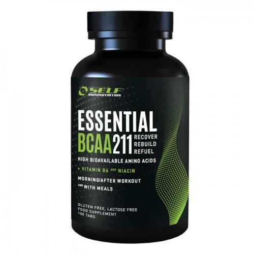 Essential BCAA 211 100 tabs - Self Omninutrition Essential BCAA 211 100 tabs - Self Omninutrition