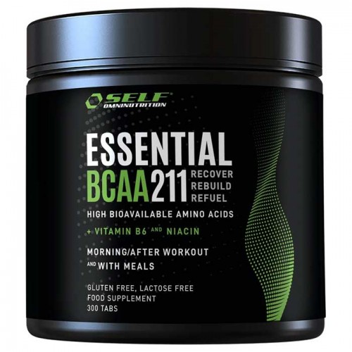 Essential BCAA 211 300 tabs - Self Omninutrition Essential BCAA 211 300 tabs - Self Omninutrition