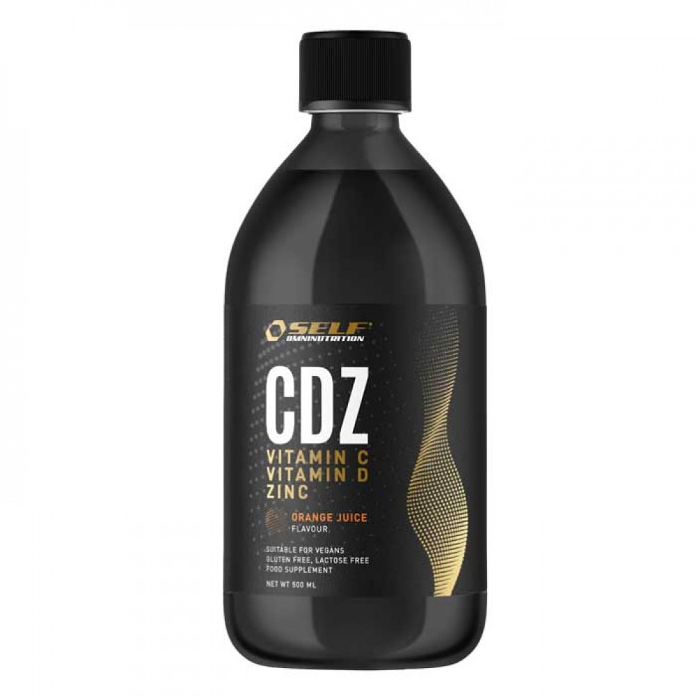 CDZ Vitamin C,D and Zinc 500ml Orange - Self Omninutrition