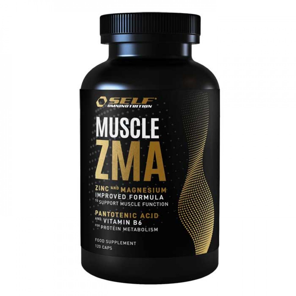 Muscle : ZMA 120 κάψουλες - Self / ΖΜΑ Ειδικά Συμπλήρώματα