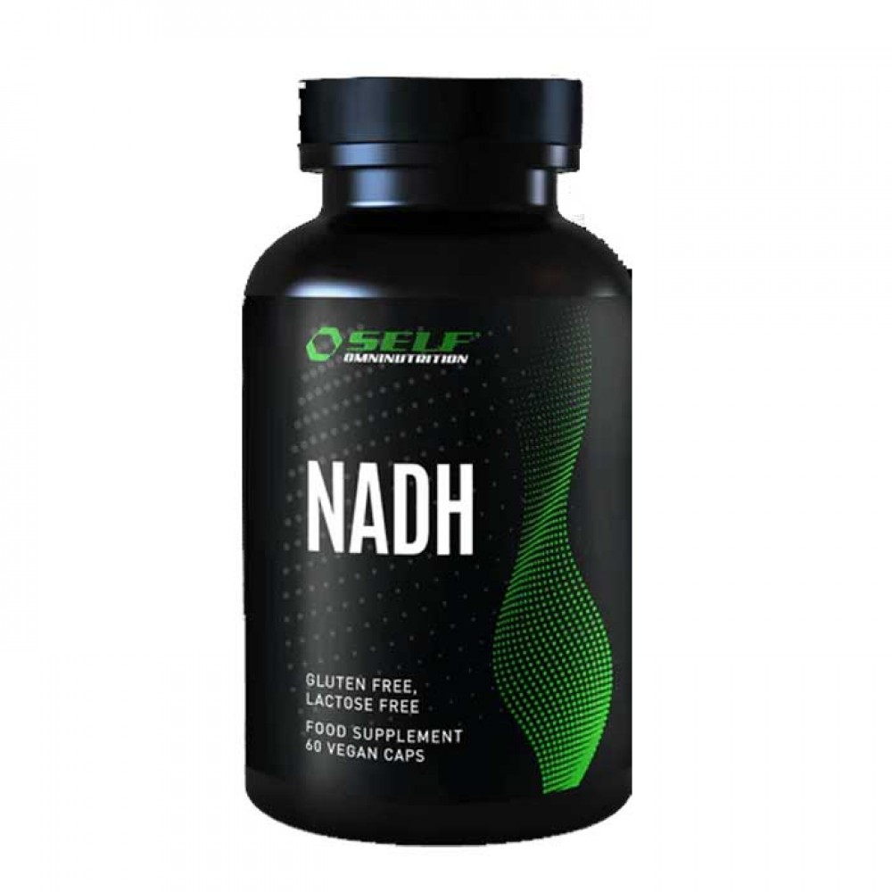 NADH 25mg 60 vcaps - Self Omninutrition