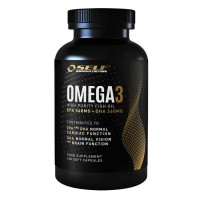 Omega 3 Fish Oil Μοριακής απόσταξης 120 κάψουλες - Self / Λιπαρά Οξέα 