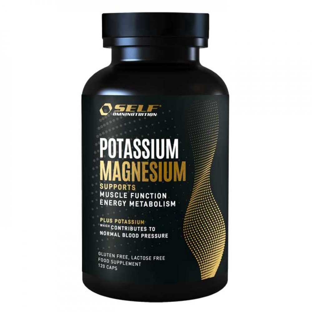 Potassium & Magnesium Citrate 230/300mg 120 κάψουλες Self / Βιταμίνες Μέταλλα