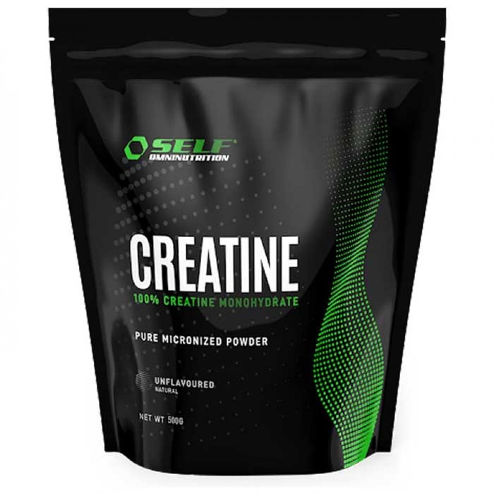 100% Creatine Powder Monohydrate 500γρ - Self / Κρεατίνη