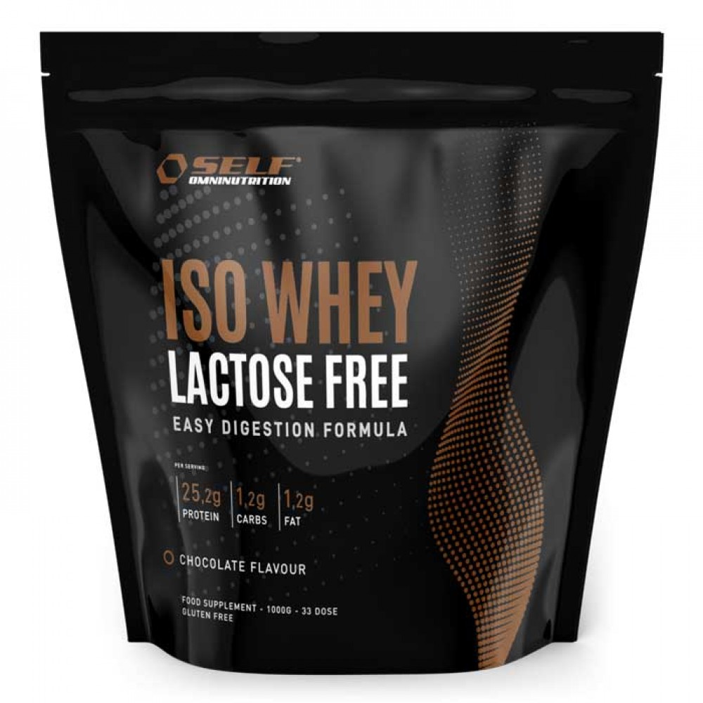 Iso Whey Lactose Free 1kg - SELF / Πρωτεΐνη 84% Χωρίς Λακτόζη