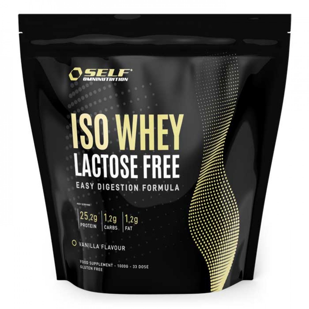 Iso Whey Lactose Free 1kg - SELF / Πρωτεΐνη 84% Χωρίς Λακτόζη