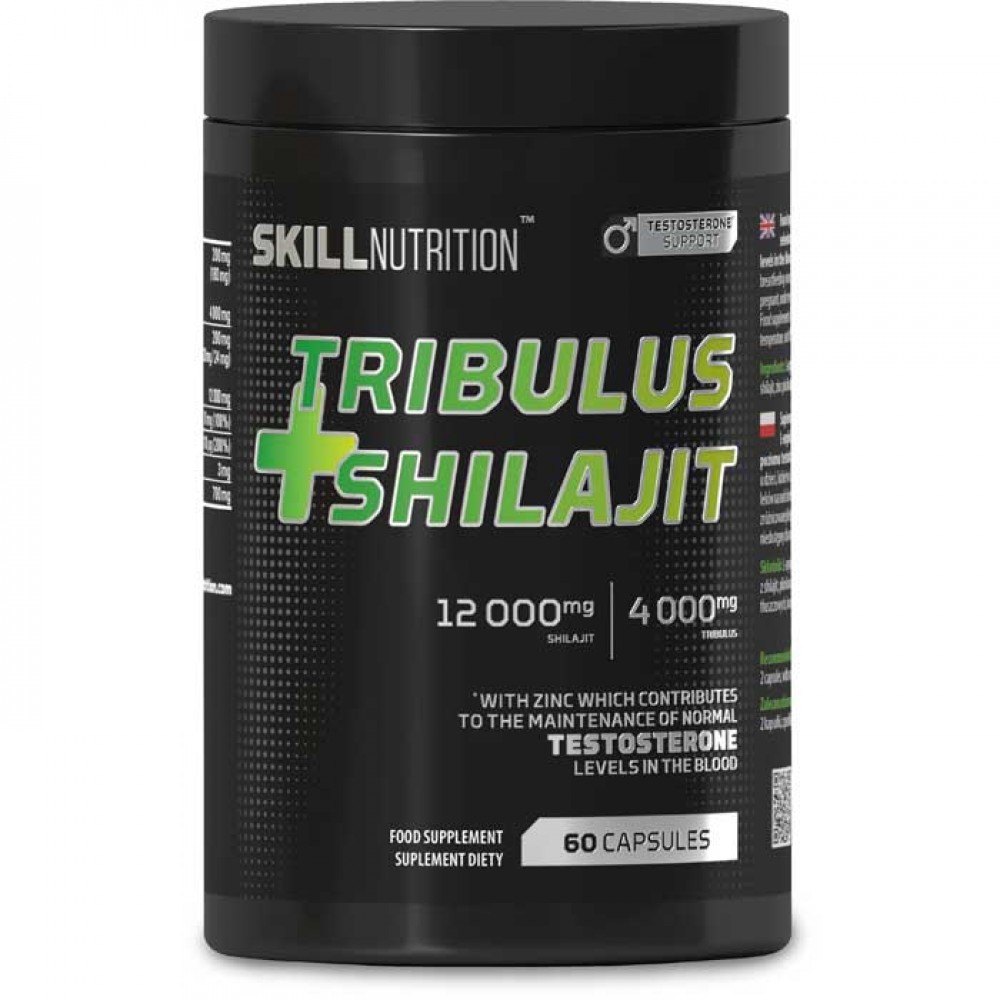 Tribulus + Shilajit 60 caps - Skill Nutrition Tribulus + Shilajit 60 caps - Skill Nutrition