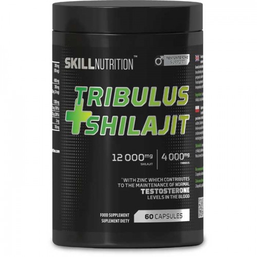 Tribulus + Shilajit 60 caps - Skill Nutrition