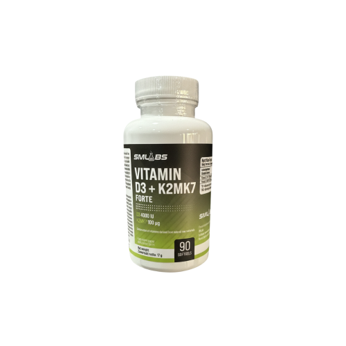 Vitamin D-3 K-2 Forte 90 softgels - SM Labs
