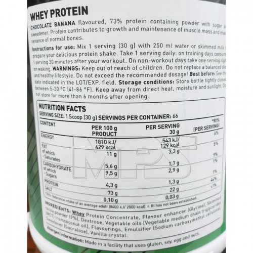 Whey Protein 2Kg- SMLabs Whey Protein 2Kg- SMLabs