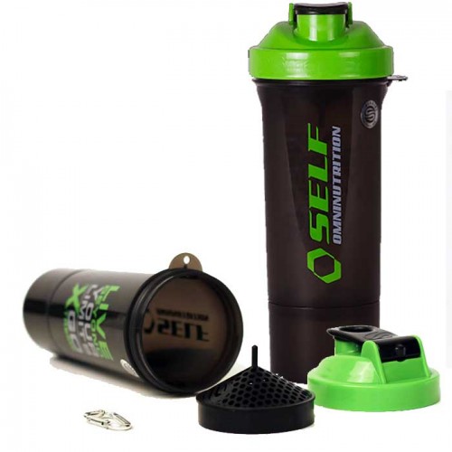 Protein Shaker Slim 500ml - Smartshake / Σέικερ Πρωτεΐνης διαιρούμενο Protein Shaker Slim 500ml - Smartshake / Σέικερ Πρωτεΐνης διαιρούμενο