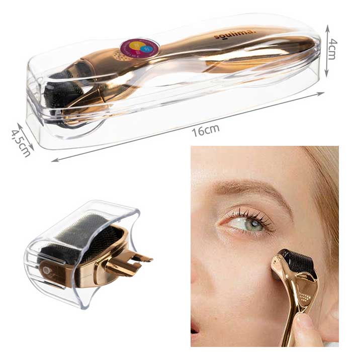 Derma roller 3-in-1 0.25-0.5-1.5 mm - Soulima / Microneedle 