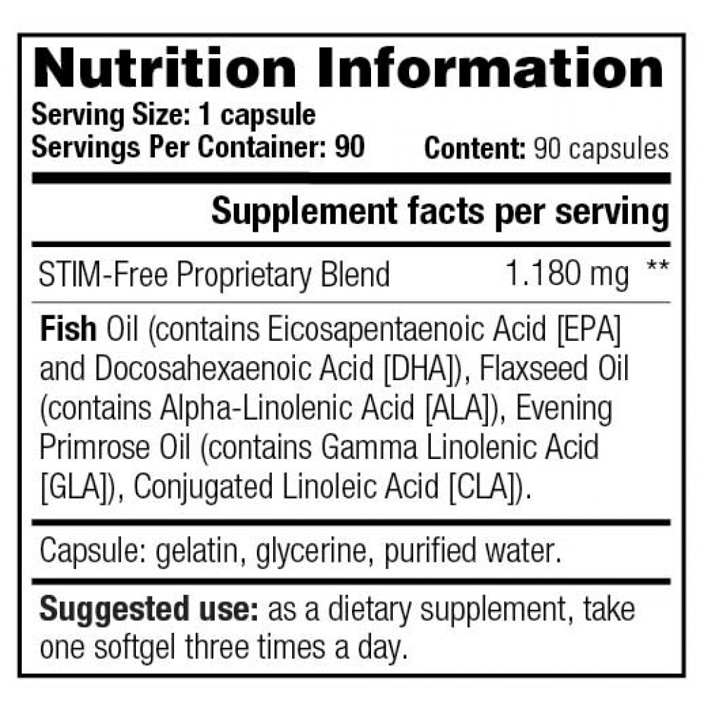 Black Burn Stim-Free 90caps - Stacker2