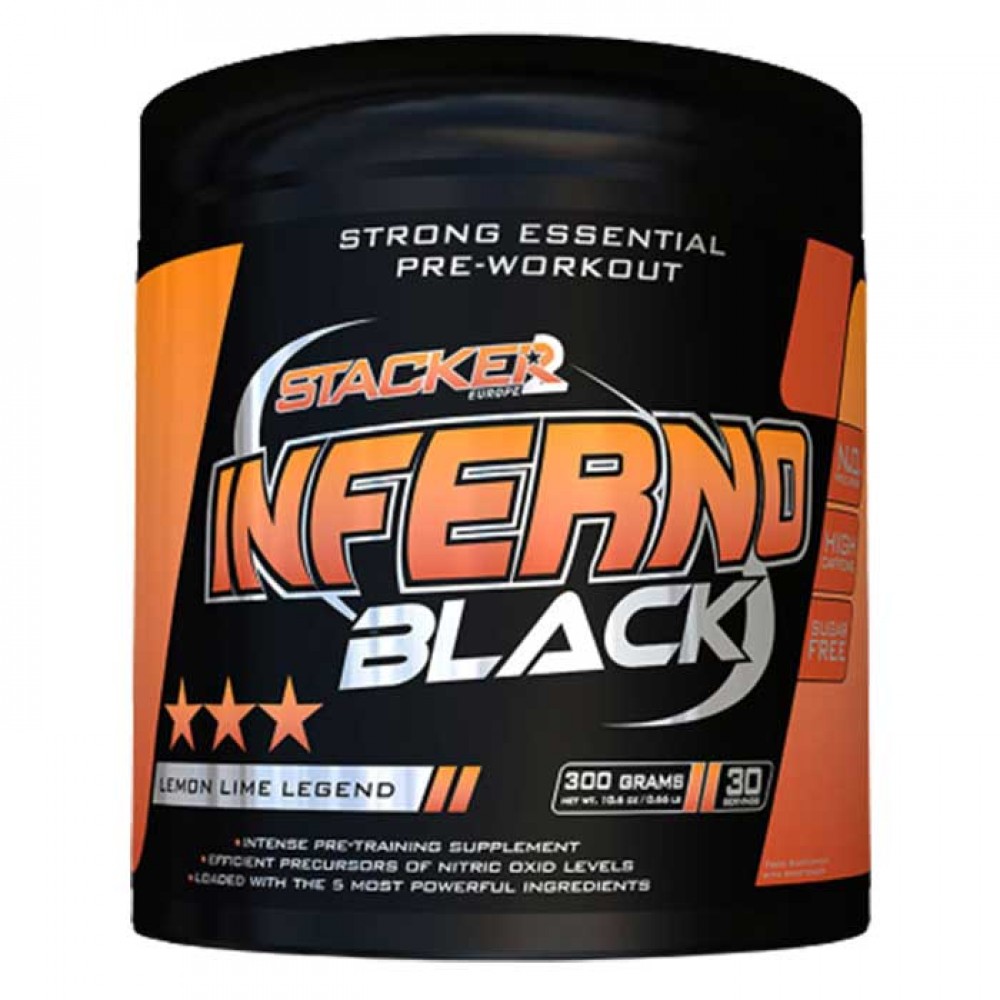 Inferno Black 300gr - Stacker2 / PreWorkout