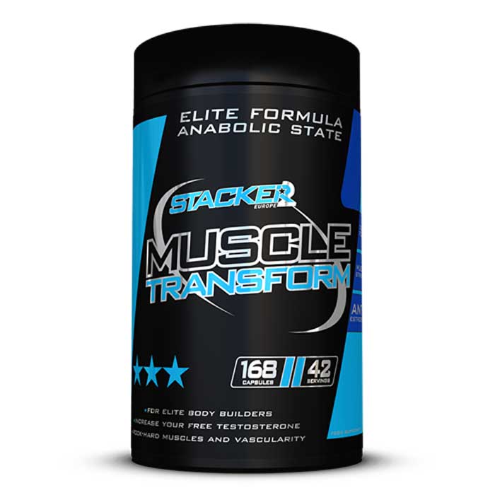 Muscle Transform 168 caps - Stacker2 / Eνίσχυση τεστοστερόνης