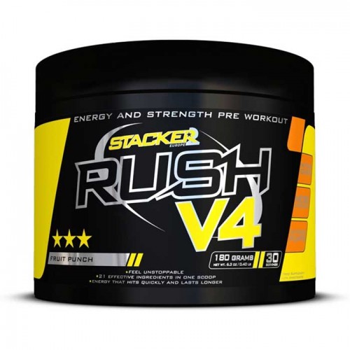 Rush V4 180gr - Stacker2 / Preworkout