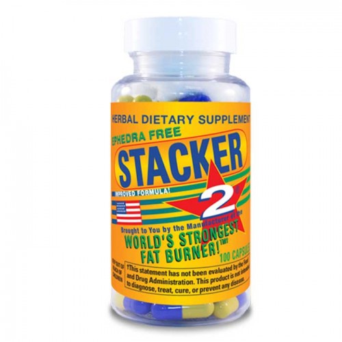 Stacker 2 Ephedra Free 100 κάψουλες / Λιποδιαλύτης  Stacker 2 Ephedra Free 100 κάψουλες / Λιποδιαλύτης