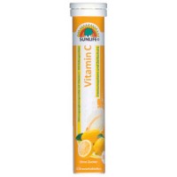 Vitamin C effervescent 20 tabs - Sunlife / αναβράζουσα C