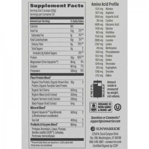 Active Protein 1000g - SunWarrior