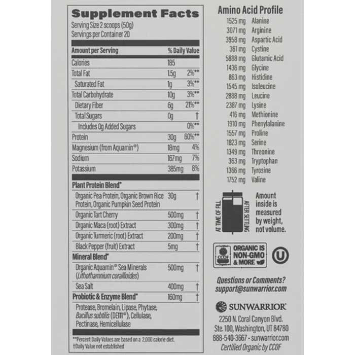 Active Protein 1000g - SunWarrior