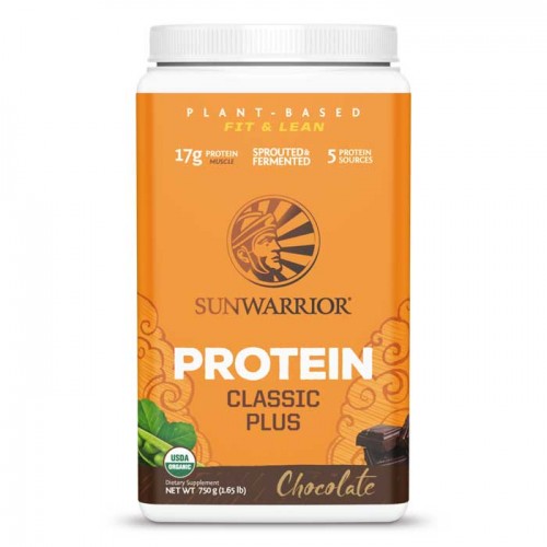 Classic Plus Protein 750g Plant Based - SunWarrior Classic Plus Protein 750g Plant Based - SunWarrior