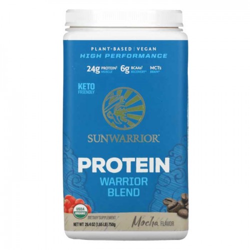 Warrior Blend Organic 750g Plant Based - SunWarrior Warrior Blend Organic 750g Plant Based - SunWarrior