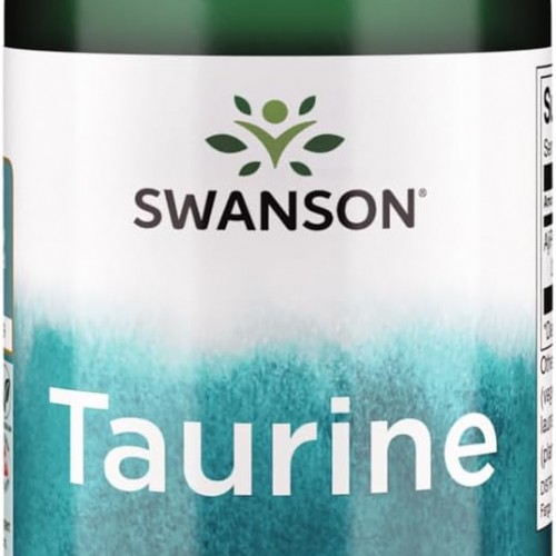 Taurine Ajipure 1000mg 60 vcaps - Swanson