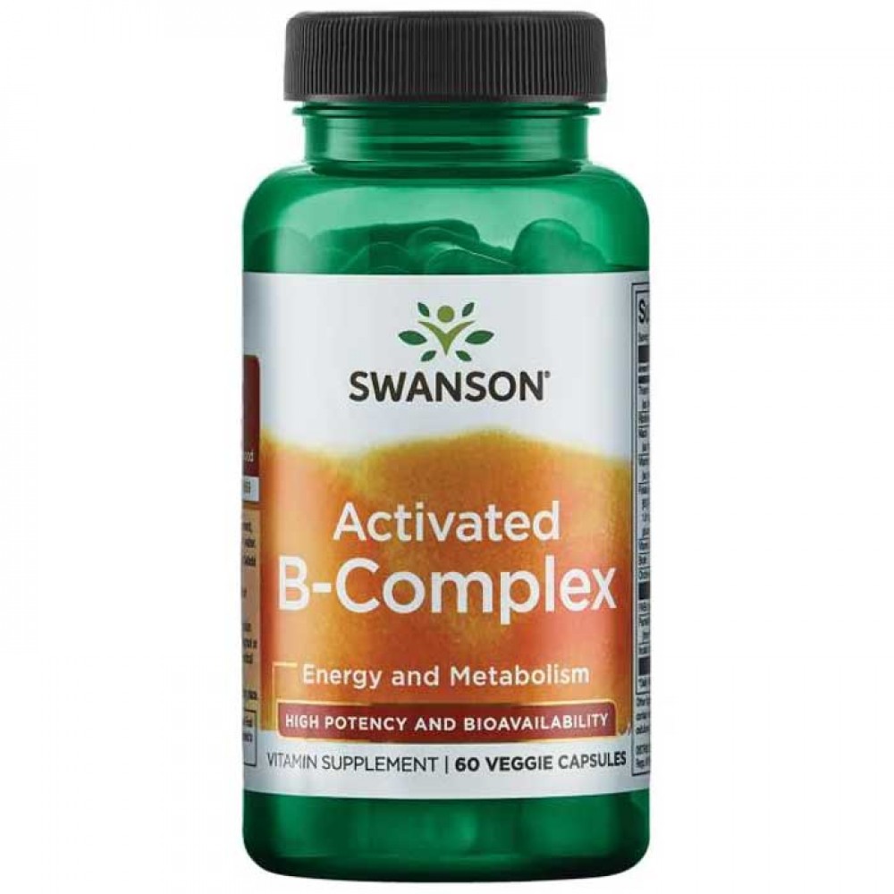 Activated B-Complex 60 vcaps - Swanson