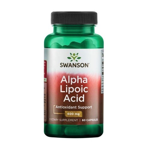 Alpha Lipoic Acid 600mg 60caps - Swanson Alpha Lipoic Acid 600mg 60caps - Swanson