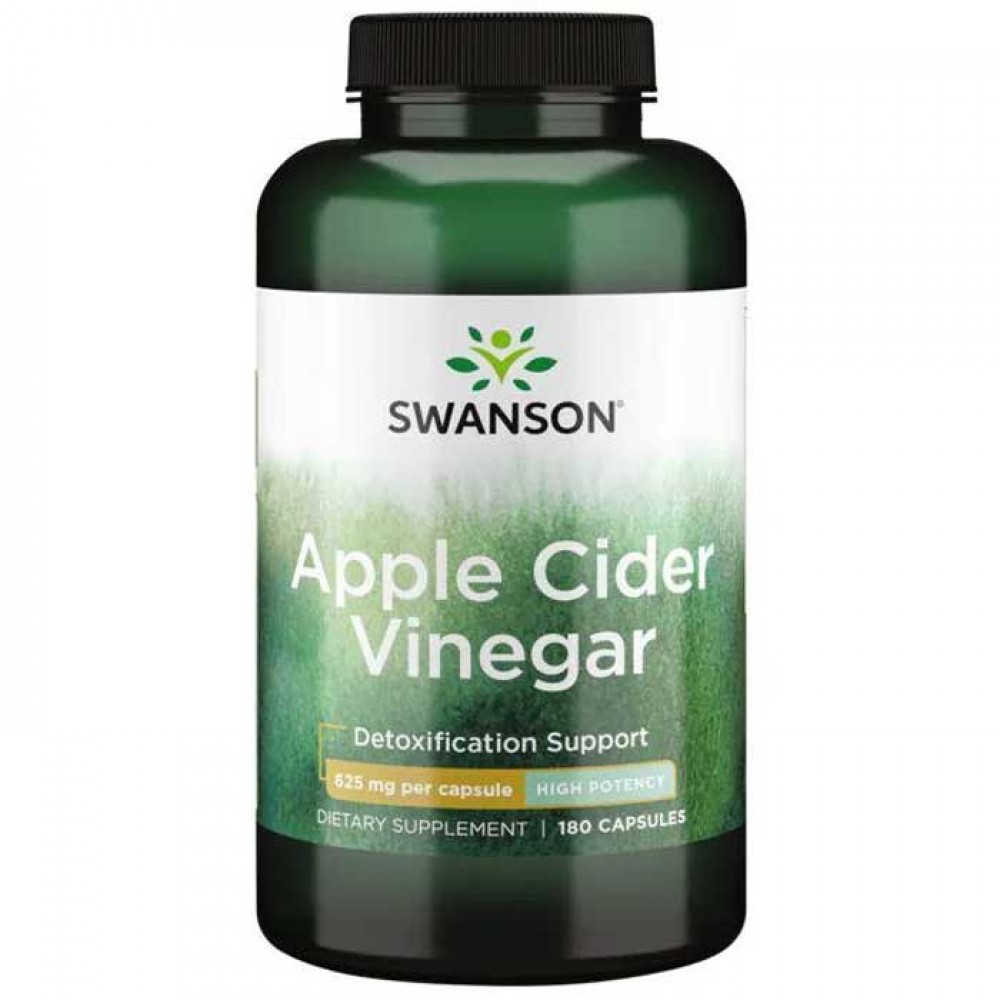 Apple Cider Vinegar High Potency 180 caps - Swanson