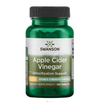 Apple Cider Vinegar Double Strength 200mg 120 tabs - Swanson